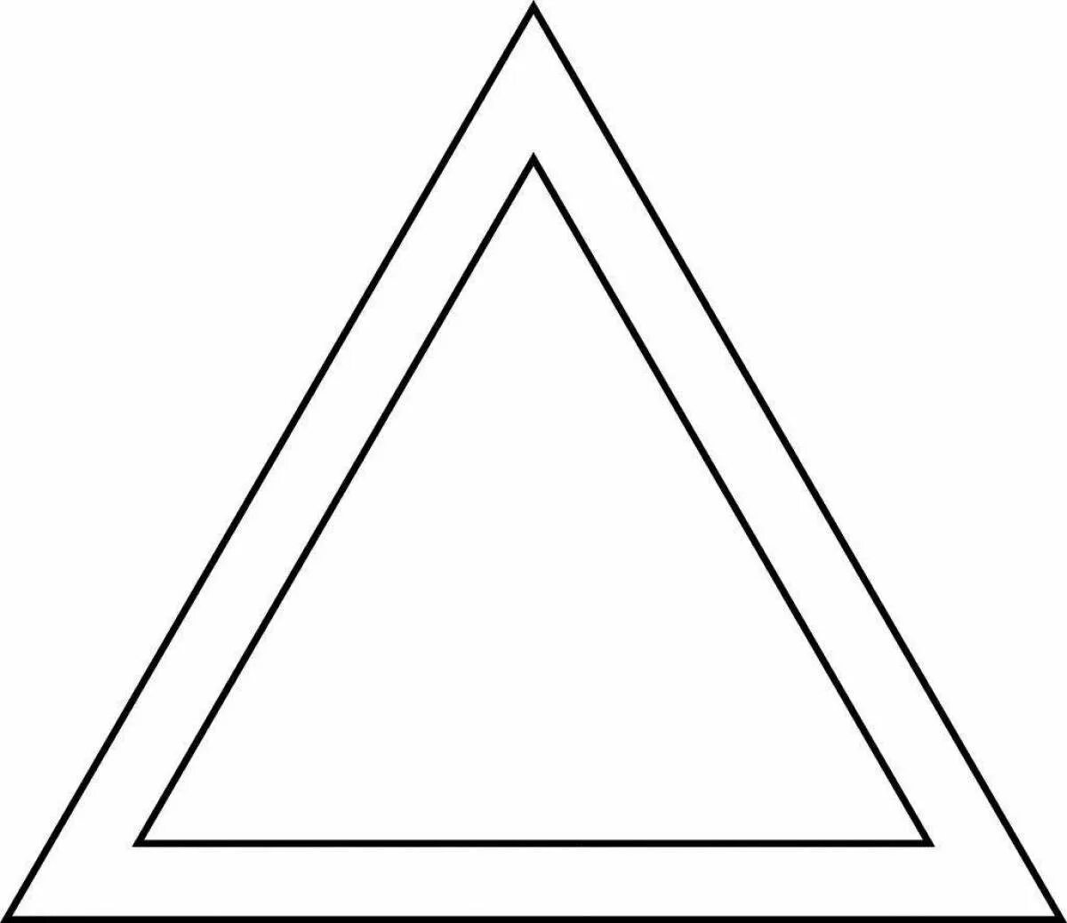 Рисунок 1 10 треугольник. Белый треугольник. Фигура треугольник. Контурный треугольник. Контур треугольника на прозрачном фоне.