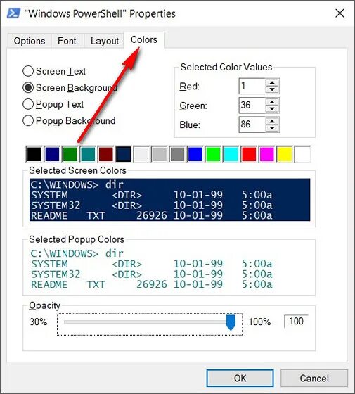 Powershell colors. Foreground color powershell. как поменять цвет powershell. powershell background.