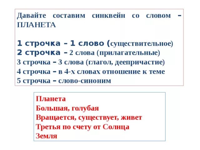 Слово земля глагол