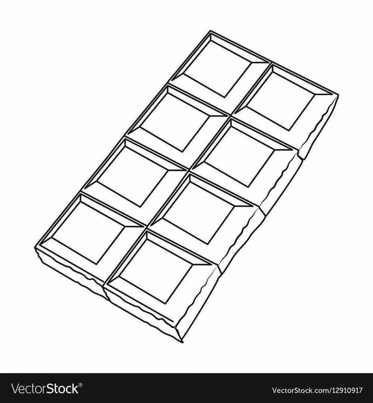 Шоколад рисунок карандашом. Раскраска шоколадка. Раскраски каваи. Раскраска шоколадка. Как раскрашивать шоколад.