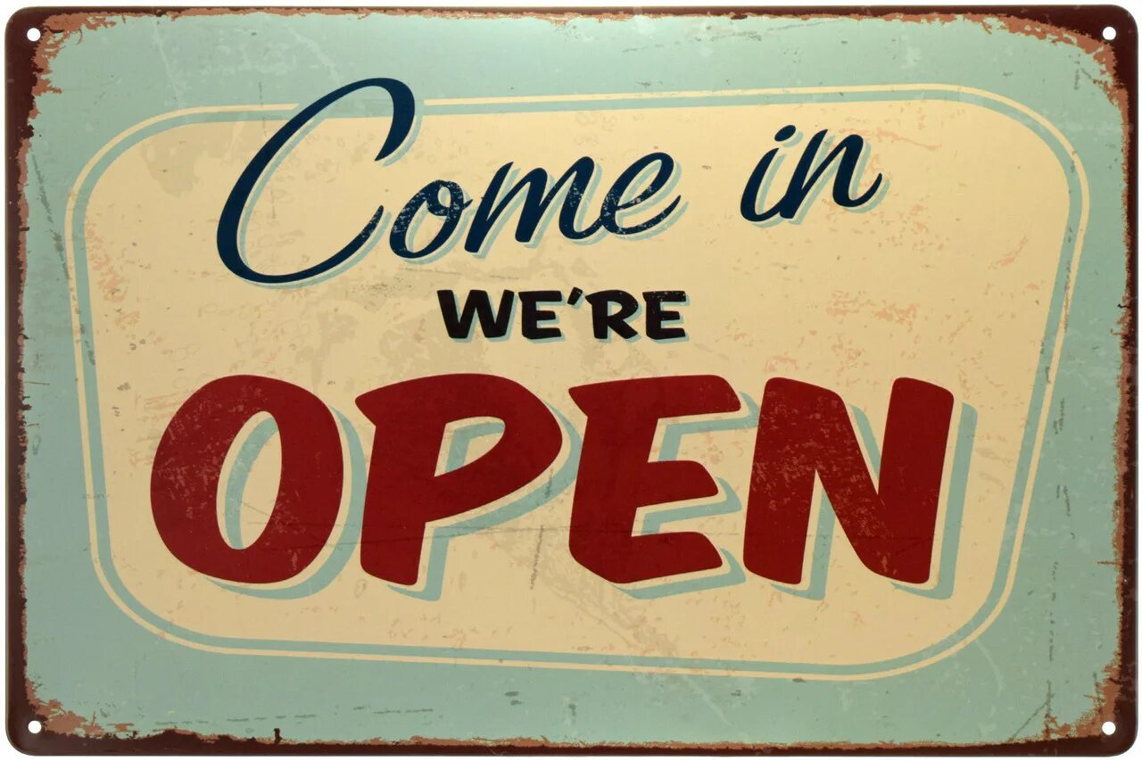 Retro open