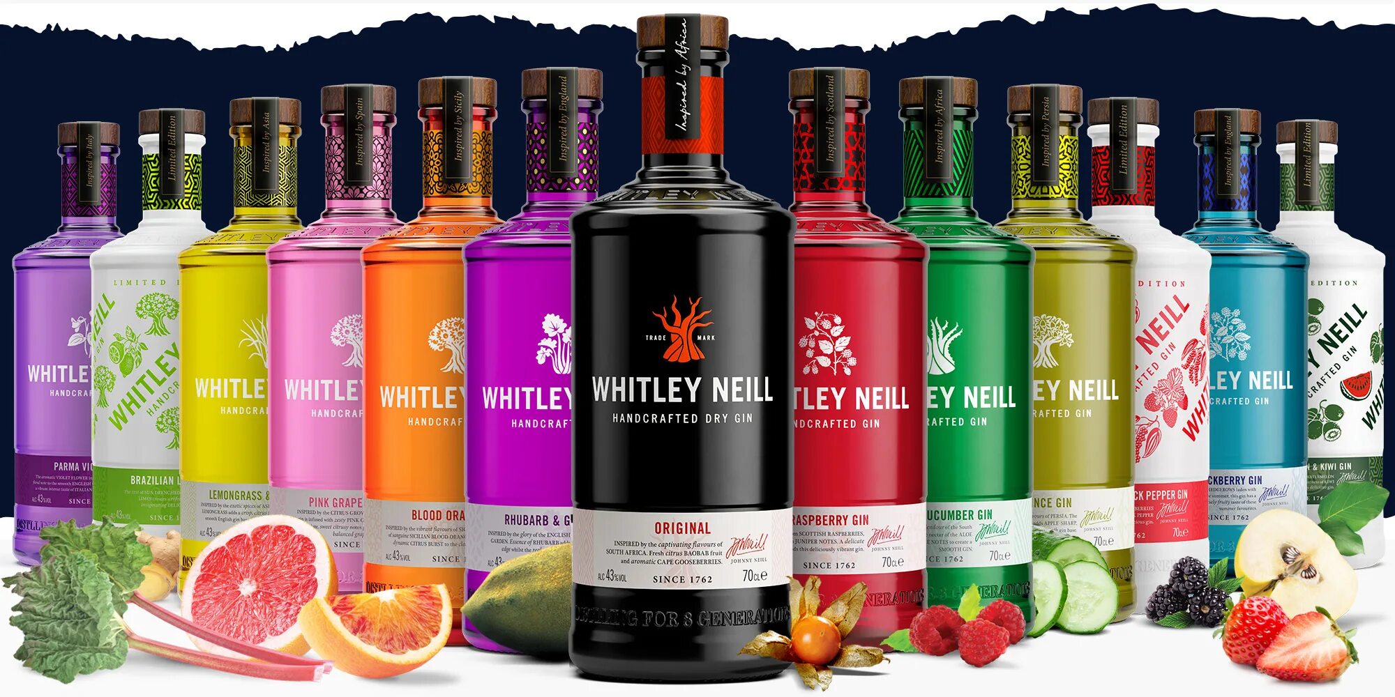 Джин уитли нейл. Whitley Neill. Джин Whitley Neill вкусы. Джин ежевика Whitley Neill. Джин Halewood.