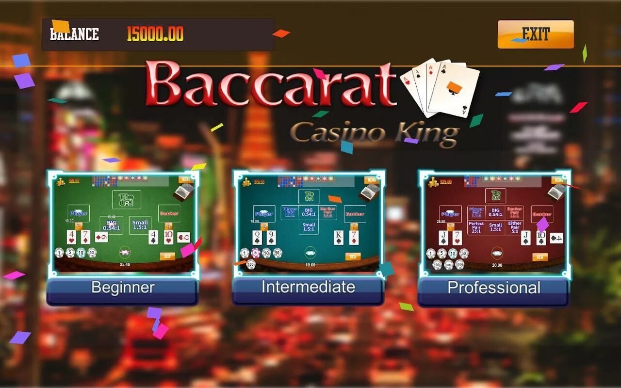 Баккара играть на деньги на андроид. Баккара игра. Baccarat a Скриншоты. Баккара игра как играть. Баккара игра слайд.