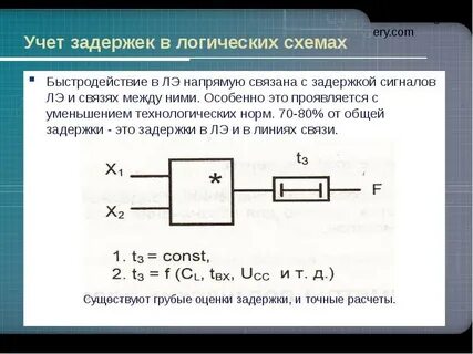 Время запаздывания сигналов