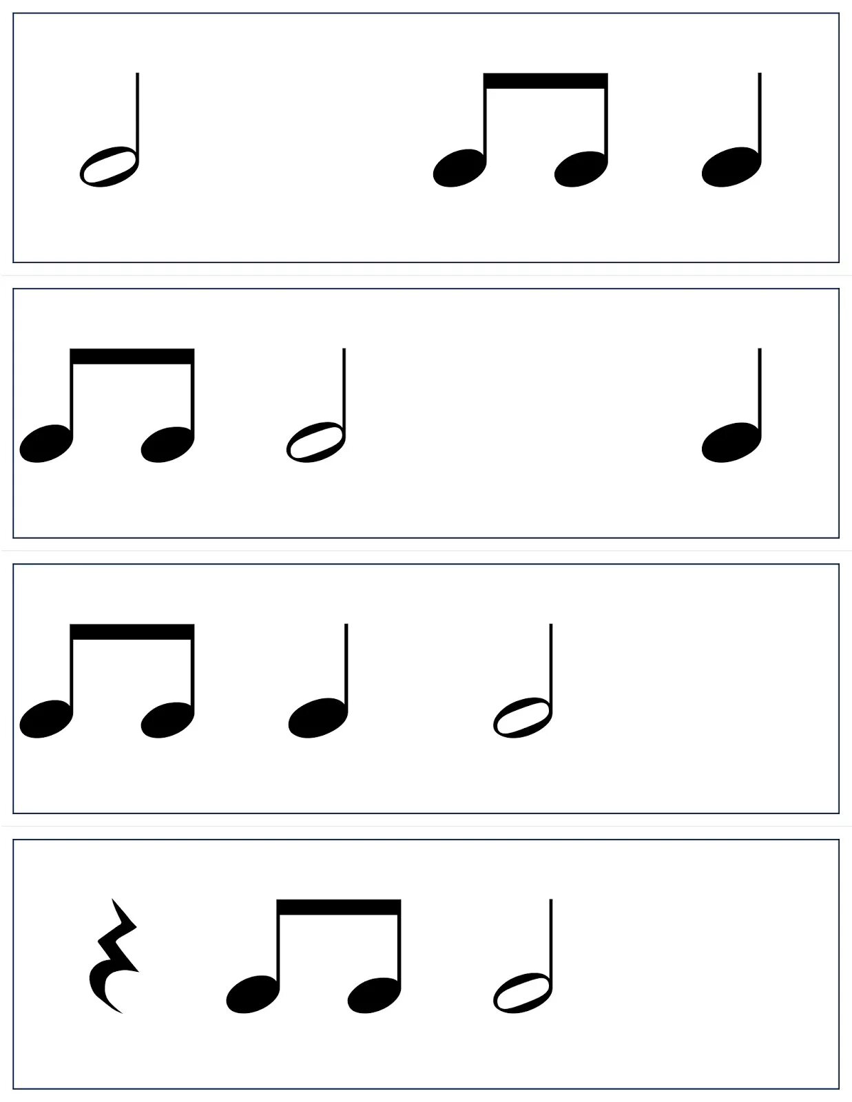 Ритмическое разнообразие. Ритмические карточки для сольфеджио. Нотные карточки. Длительности карточки. Ритмический рисунок.
