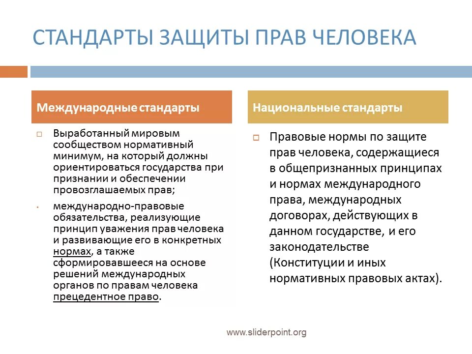 Международные стандарты защиты прав и свобод человека. Механизмы защиты прав человека. Внутригосударственные механизмы защиты прав человека. Международно-правовая защита прав и свобод человека и гражданина. Международно правовой анализ