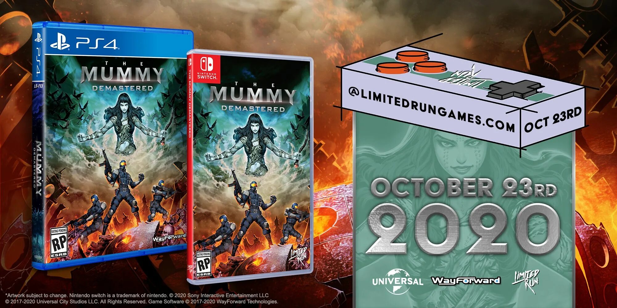 Limit run game. Limited Run games. The Mummy demastered Limited Run games. Игры ps4 Limited Run. Quake Limited Run #419 ps4.