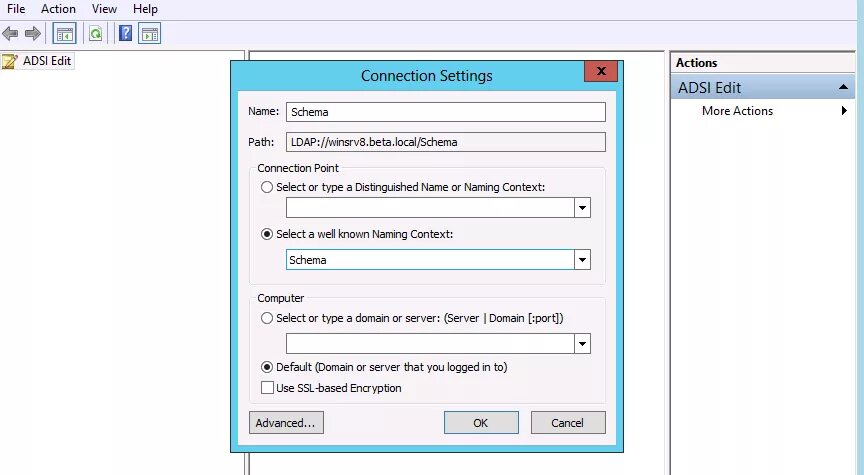 Permission ex. Параметр &quot;permissions&quot; ворд. adsi context name. windows server 8 beta login.