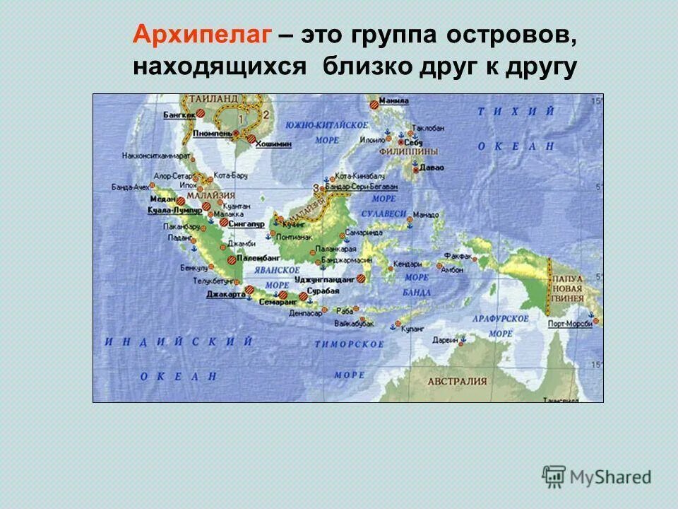 Островные архипелаги Гавайские Филиппинские большие Антильские. Острова малайского архипелага на карте. Архипелаг Филиппинские острова на карте полушарий. Архипелаги евразии на карте