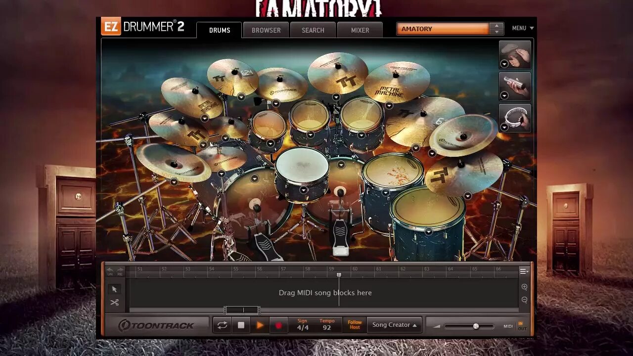 Drums only