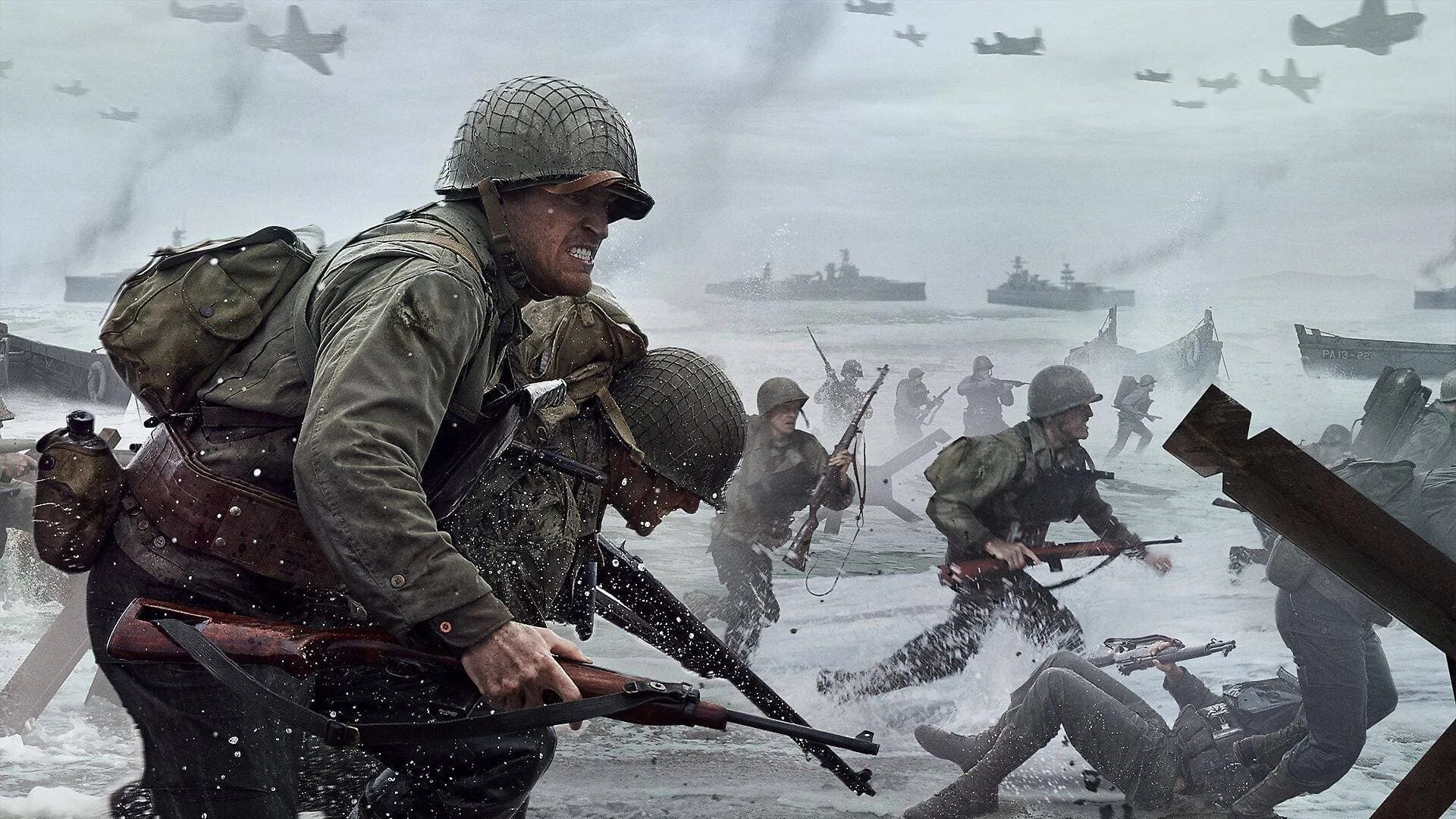 Высадка в нормандии игра. Call of Duty ww2. Call of Duty: WWII (2017).