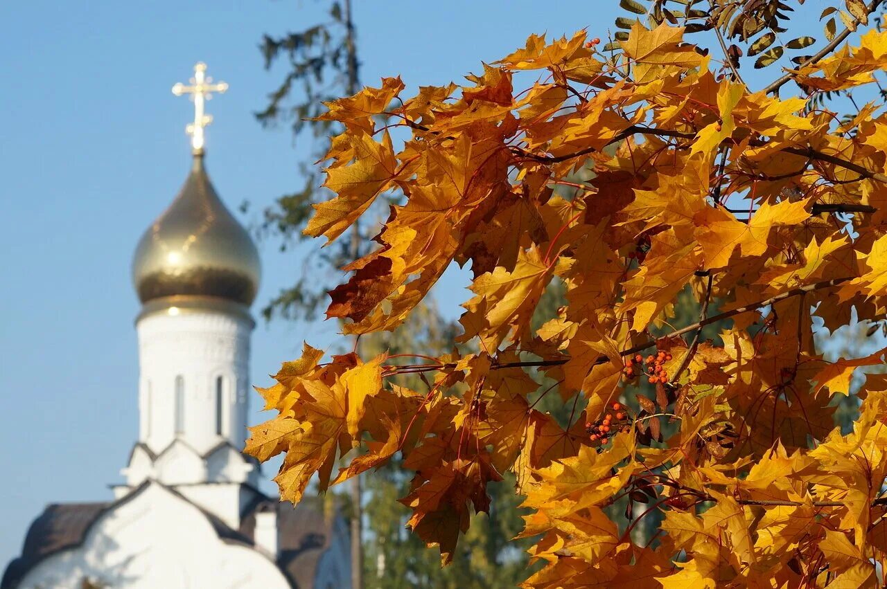 Храм Покрова Пресвятой Богородицы осенью. Осенний православный храм в Архангельской области. Осень Золотая Покрова Пресвятой Богородицы. Сень в православном храме. 5 октября церковь