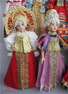 Коллекция кукол в народных костюмах