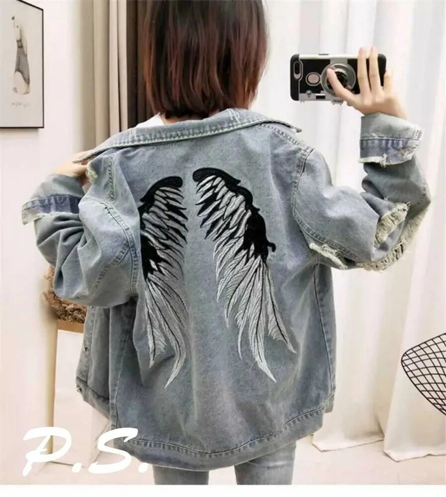 джинсовка женская с крыльями. джинсовая куртка с крыльями на спине. куртка с крыльями на спине. куртка с крыльями на спине женская. худи с крыльями.