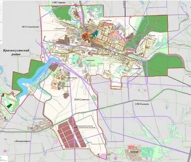 Карта красного сулина