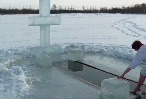 Иордань на крещение