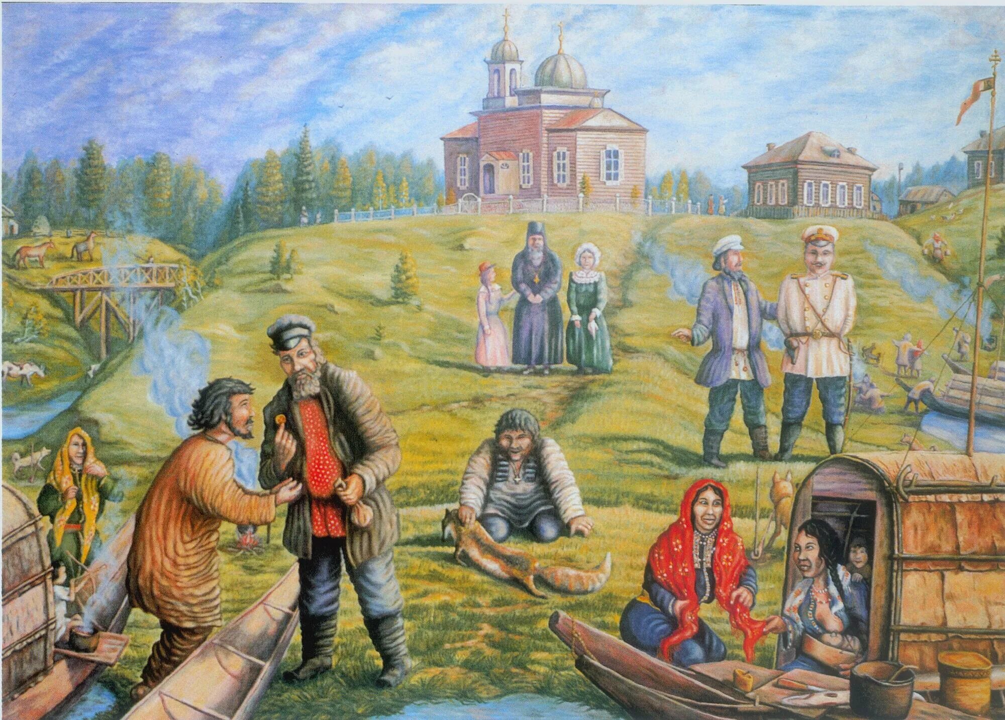 В центре картины изображена. Художник бахлыков. картины бахлыкова петра.