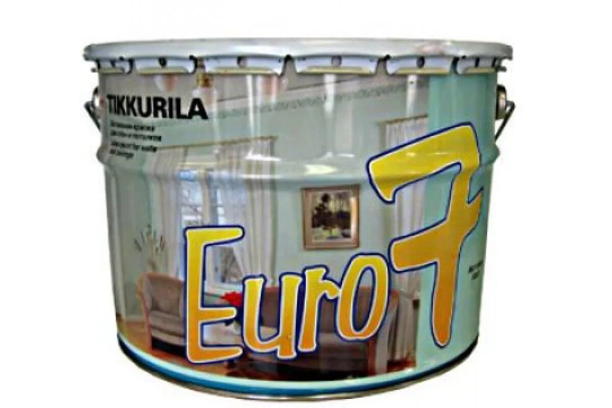 Евро 7 купить. Краска латексная Tikkurila евро 7 (2,7 л). Краска латексная Tikkurila евро 7 (9л). Краска латексная Euro 2 2,7л. Краска водоэмульсионная евро 2.