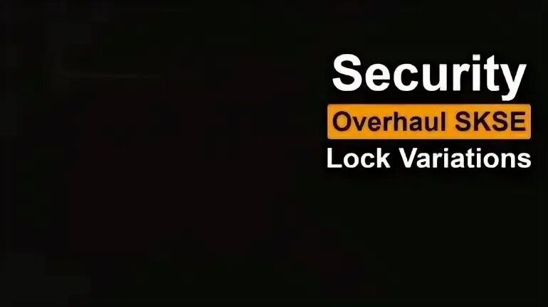Security overhaul