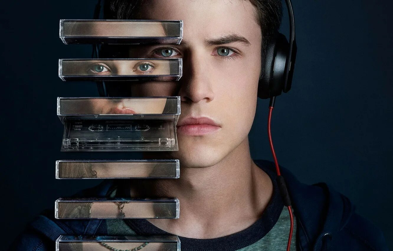 13 Reasons why Постер. 13 Reasons why Netflix poster.