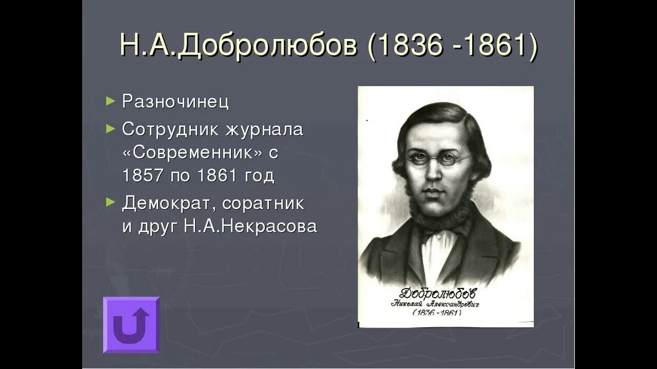 Н а добролюбов что такое. Н а добролюбов что такое