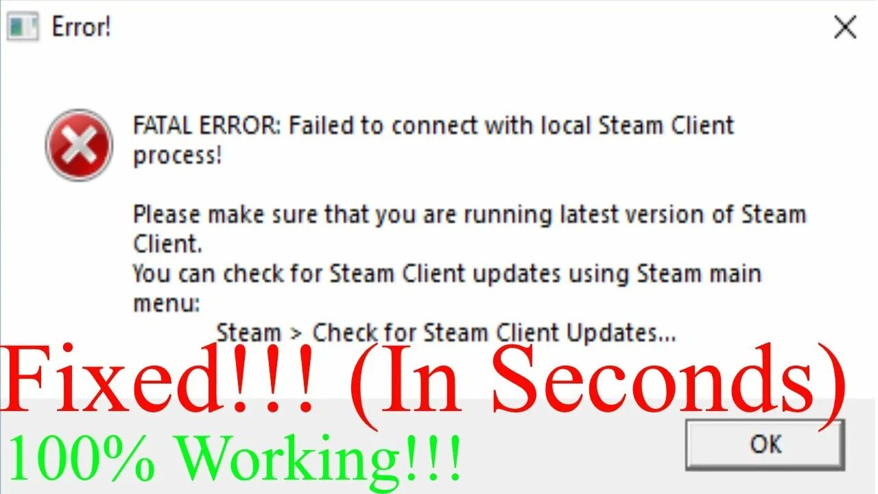 Ошибка connect failed. Ошибка в КС го Fatal Error. Fatal Error failed to connect with local Steam client process. Failed to connect with local Steam client process. Ошибка Steam Fatal Error.