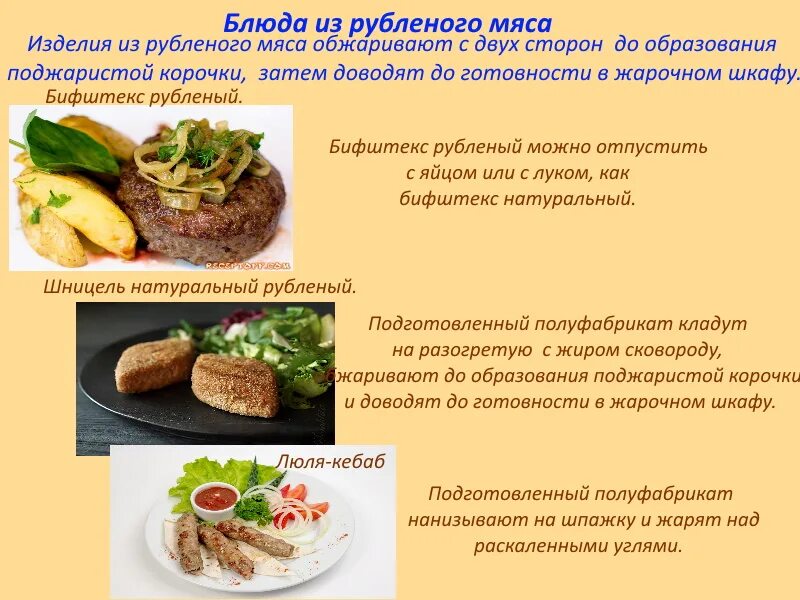 Реализация блюд из мяса. Методы приготовления блюд. Технология приготовления блюд из мяса. Технология приготовления мясных блюд. Технология приготовления горячих блюд из мяса.