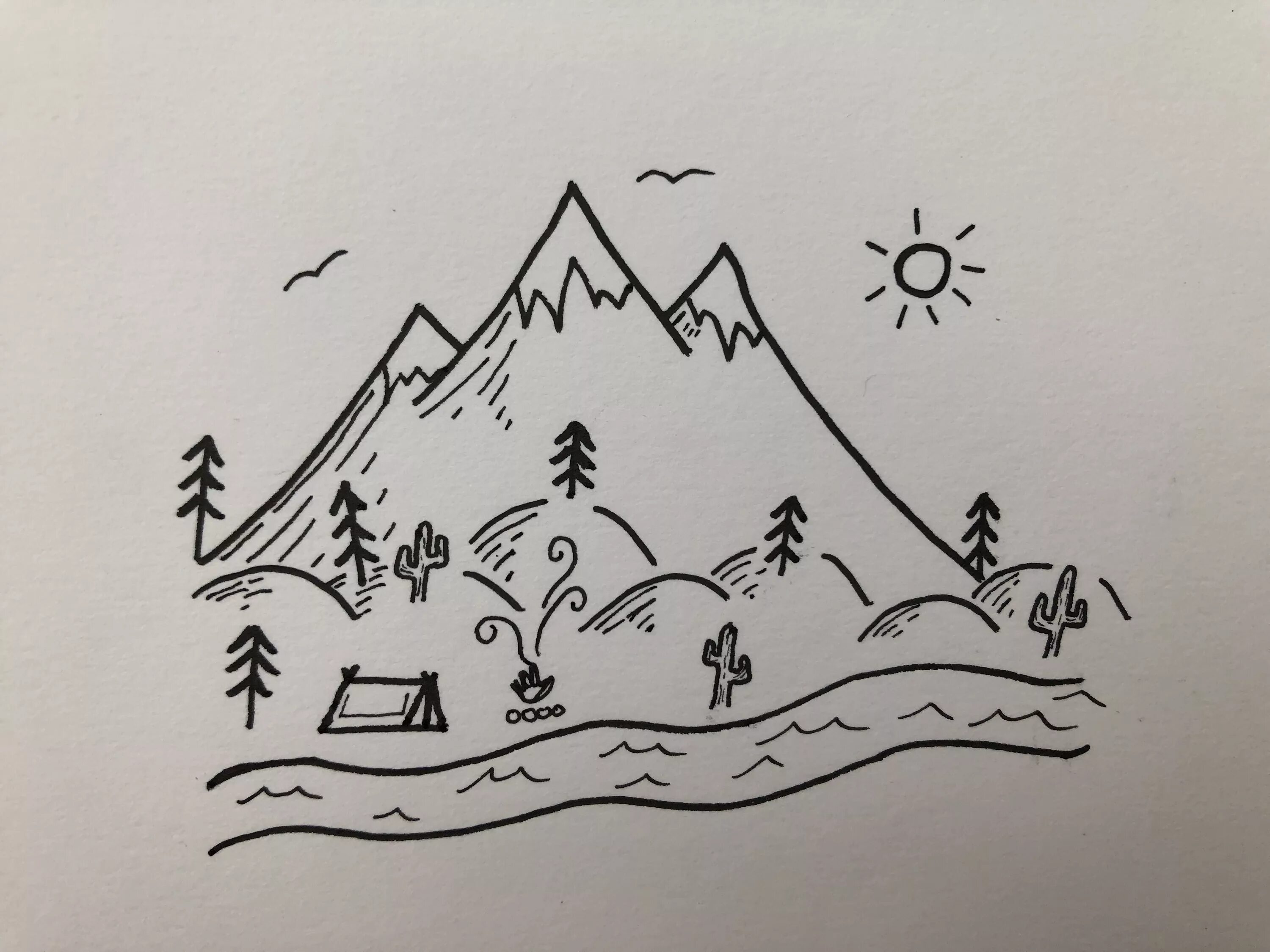 Легкие горы тема. Эскиз гор. Рисунки для срисовки горы. Горы рисунок для детей. Рисунок горы карандашом для срисовки.