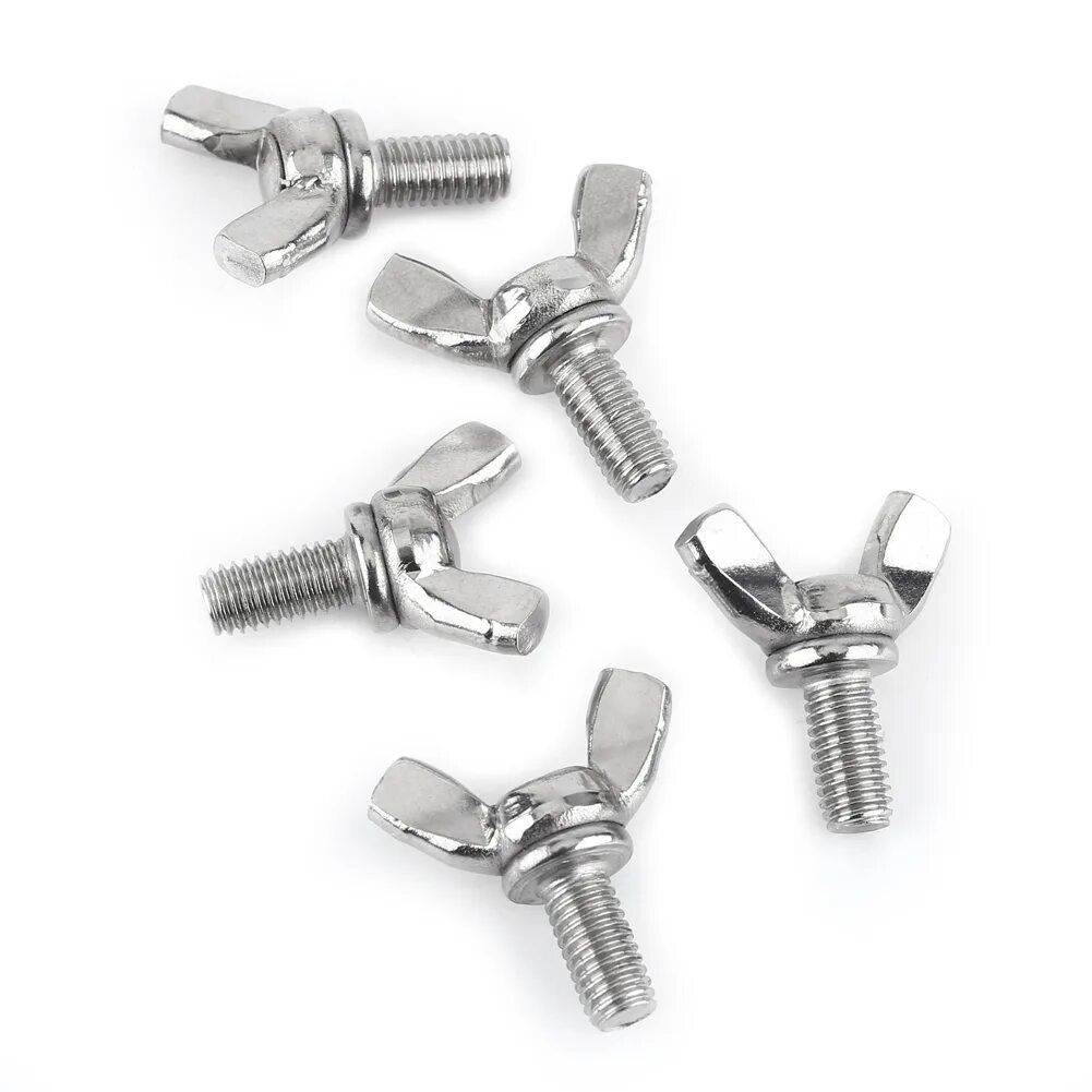 Винт бабочка. Wing screw. Болт с вертушкой. Гайка барашковая m5. Винт m5x12.