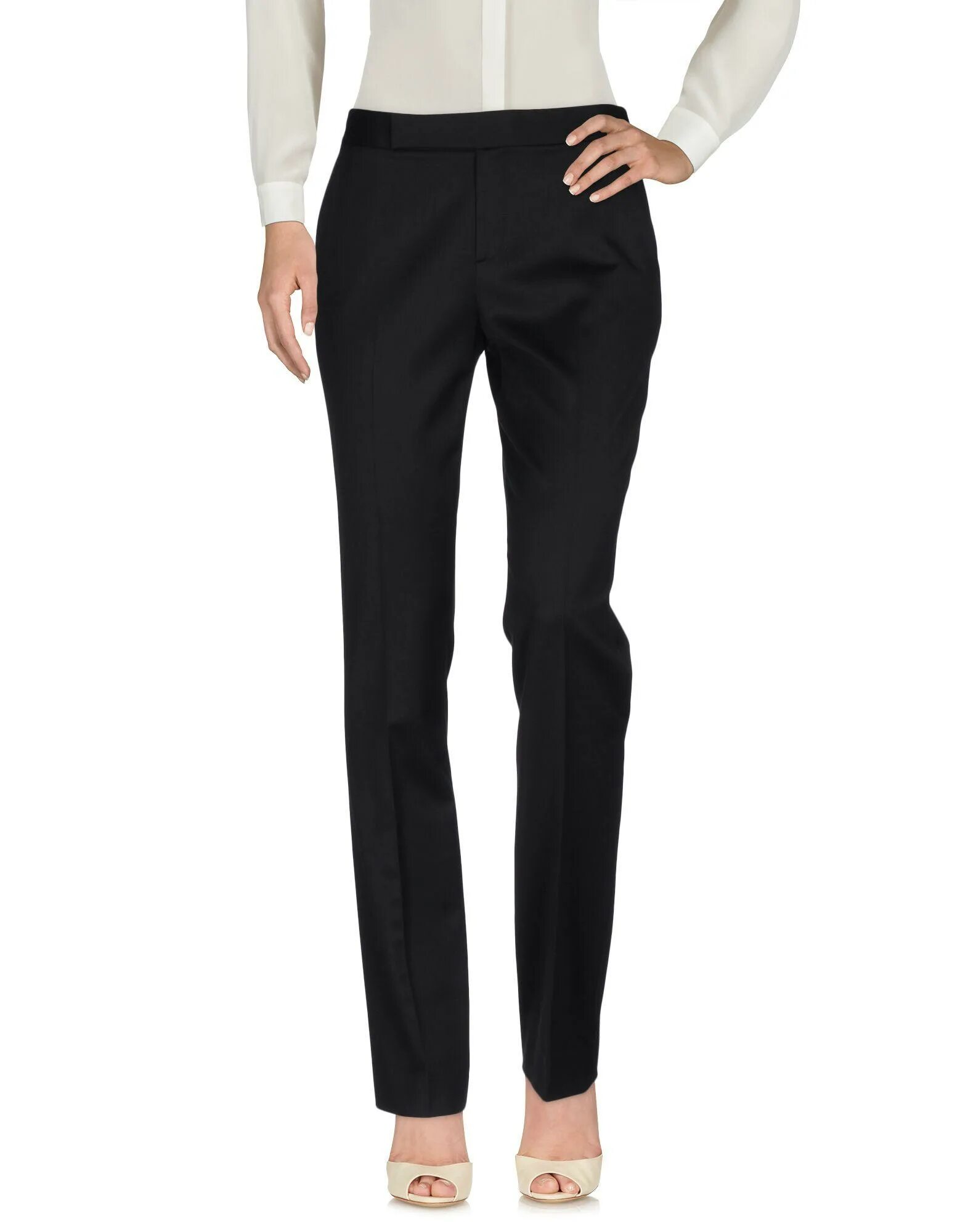 Брюки из хлопка. Женские классические брюки кремового цвета. Вешалка для штанов. Найди брюки. Найди брюки.