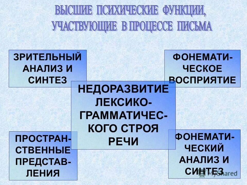 зрительный анализ и синтез