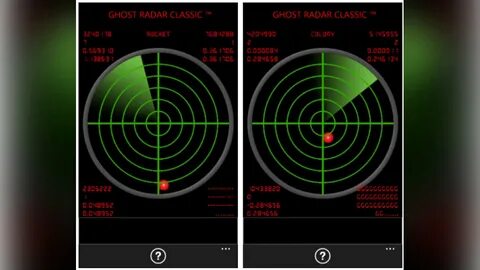 Ghosts radar haunted detector