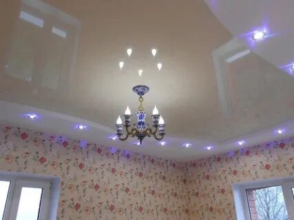 Натяжные потолки 16