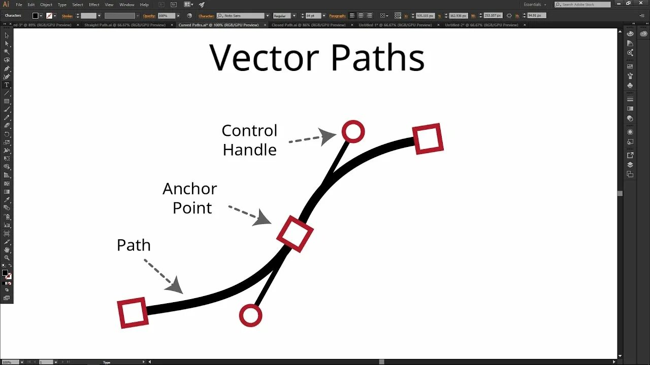 Svg path stroke width. Path в иллюстраторе. якорные точки. якорные объекты в дизайне. якорные точки в веб дизайне.
