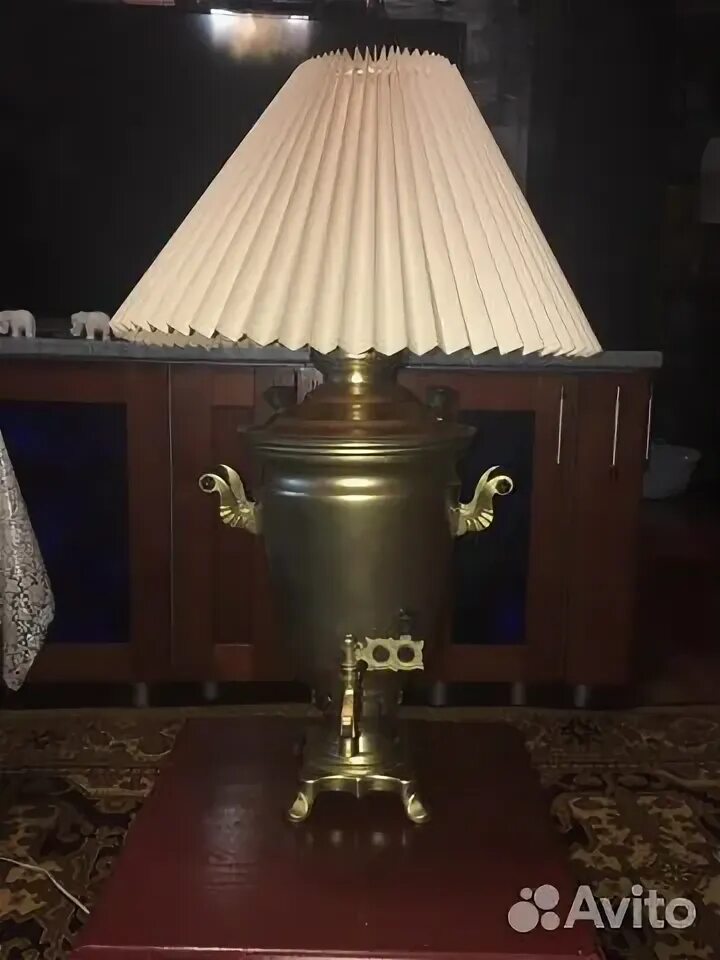 Лампа из самовара. Настольная лампа из самовара своими руками.