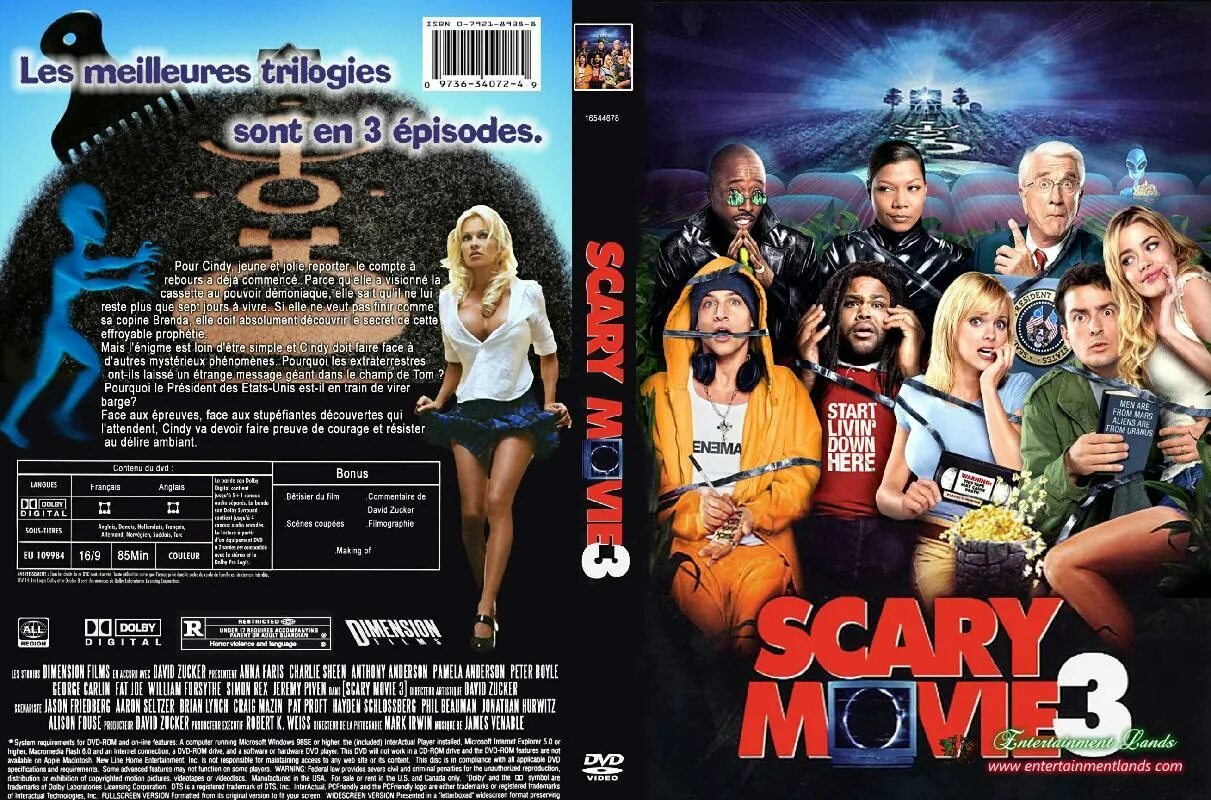 3 июня 2003. Scary movie 3 2003.