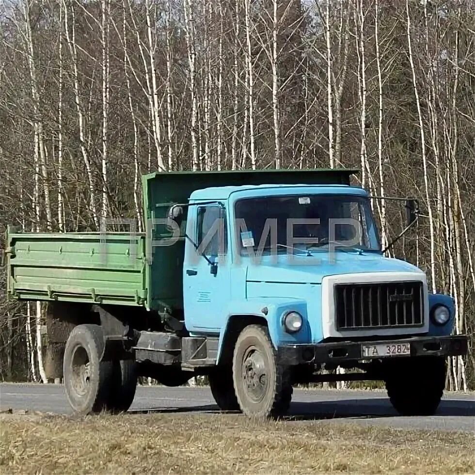 Сколько весит газ 3307 самосвал