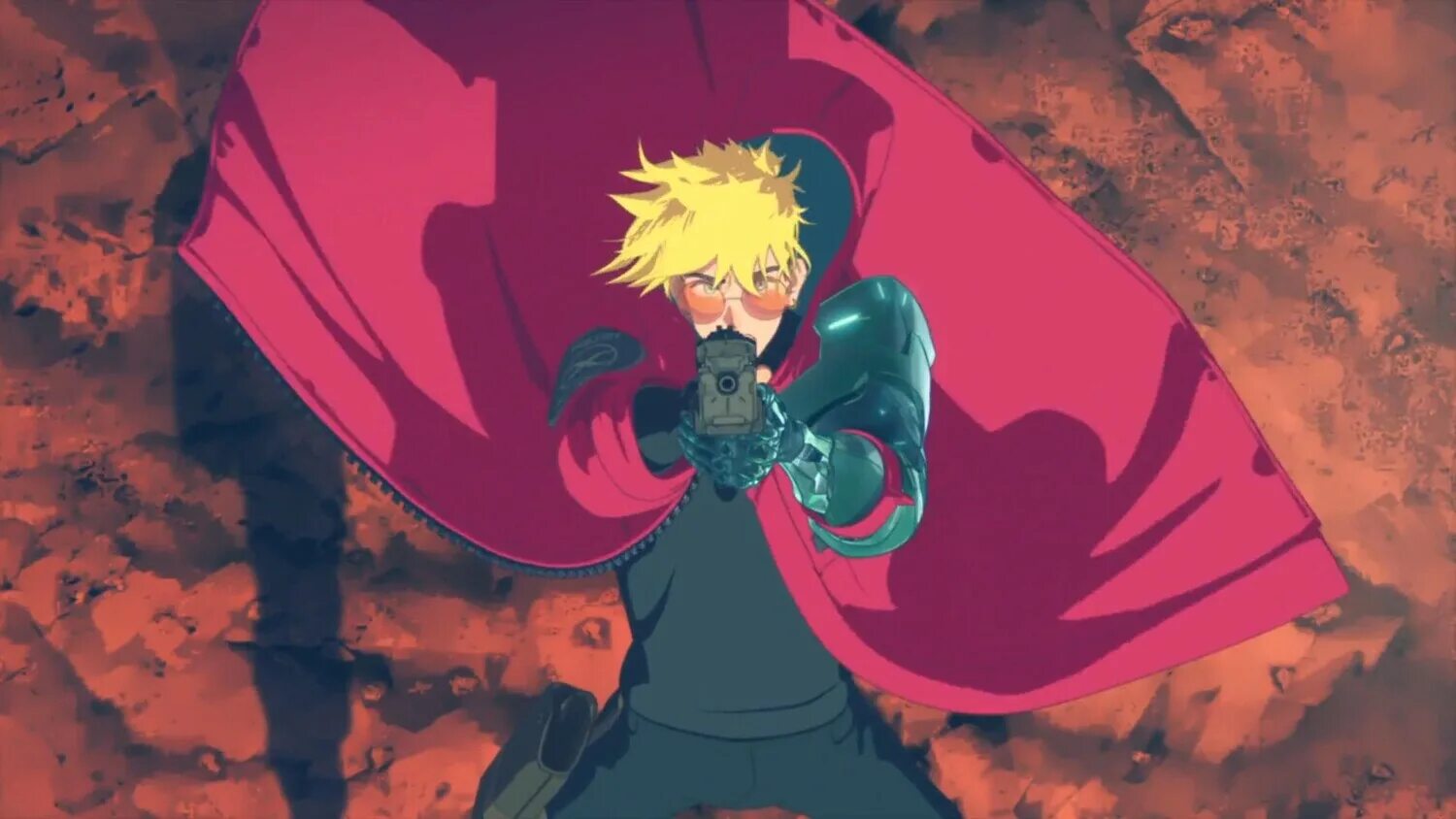 триган стампид 2023. николас д вульфвуд триган ураган 2023. триган стампид аниме. триган ураган вэш 2023. триган 2023 персонажи.