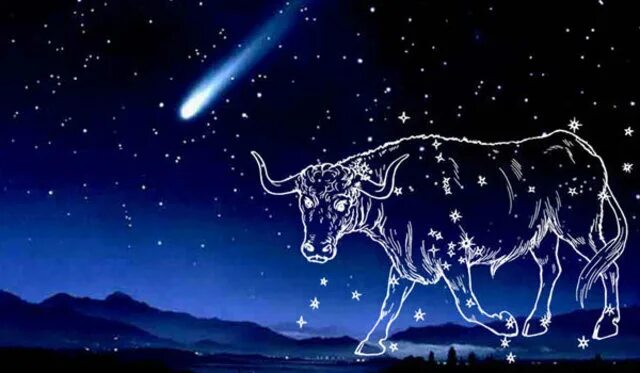 Созвездие быка. Знак зодиака Телец. Созвездие тельца на небе. Телец космос. Поле тельца
