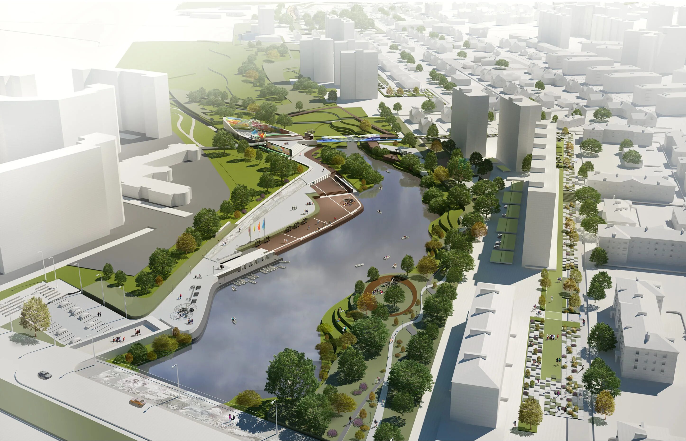 План развития района коммунарка. Озеленение городских территорий. Современные общественные пространства. Городское общественное пространство. Формирование системы общественных пространств.