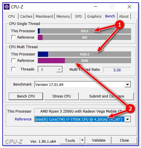 Программа CPU-Z. Как узнать разогнан ли процессор. Проверка цп