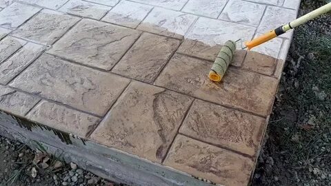 Какой краской покрасить бетон на улице