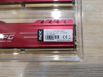 Xpg оперативная память ddr4 16gb 2x8gb