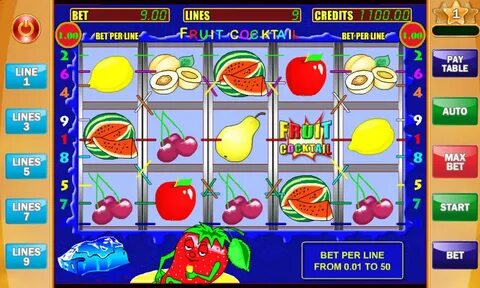Фруктовый коктейль играть демо