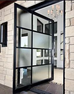 Glass door
