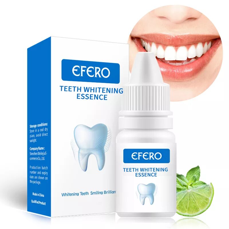 Эссенция efero для отбеливания зубов. Efero отбеливающая сыворотка. Сыворотка для зубов efero.
