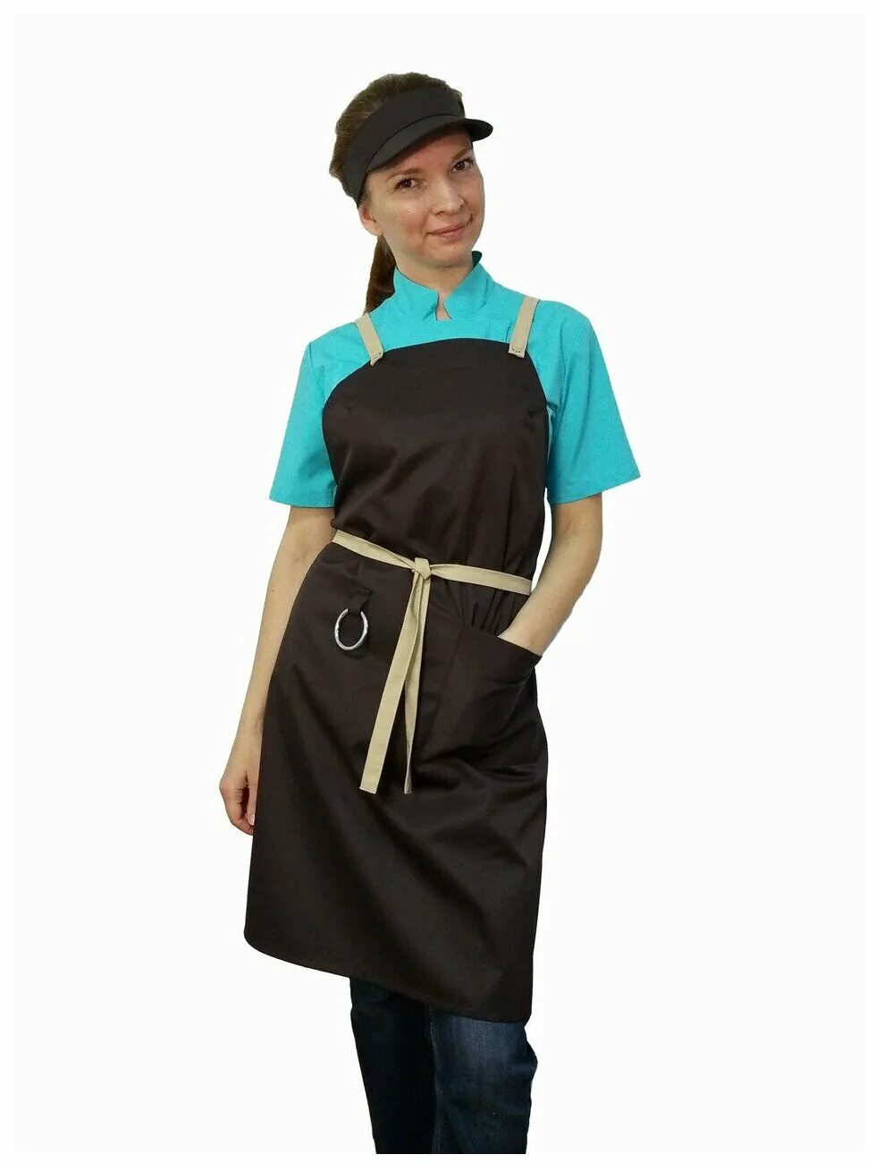 униформа для продавцов. униформа для продавцов. работник в униформе. спецодежда для официантов. фартук-сарафан монро (тк.