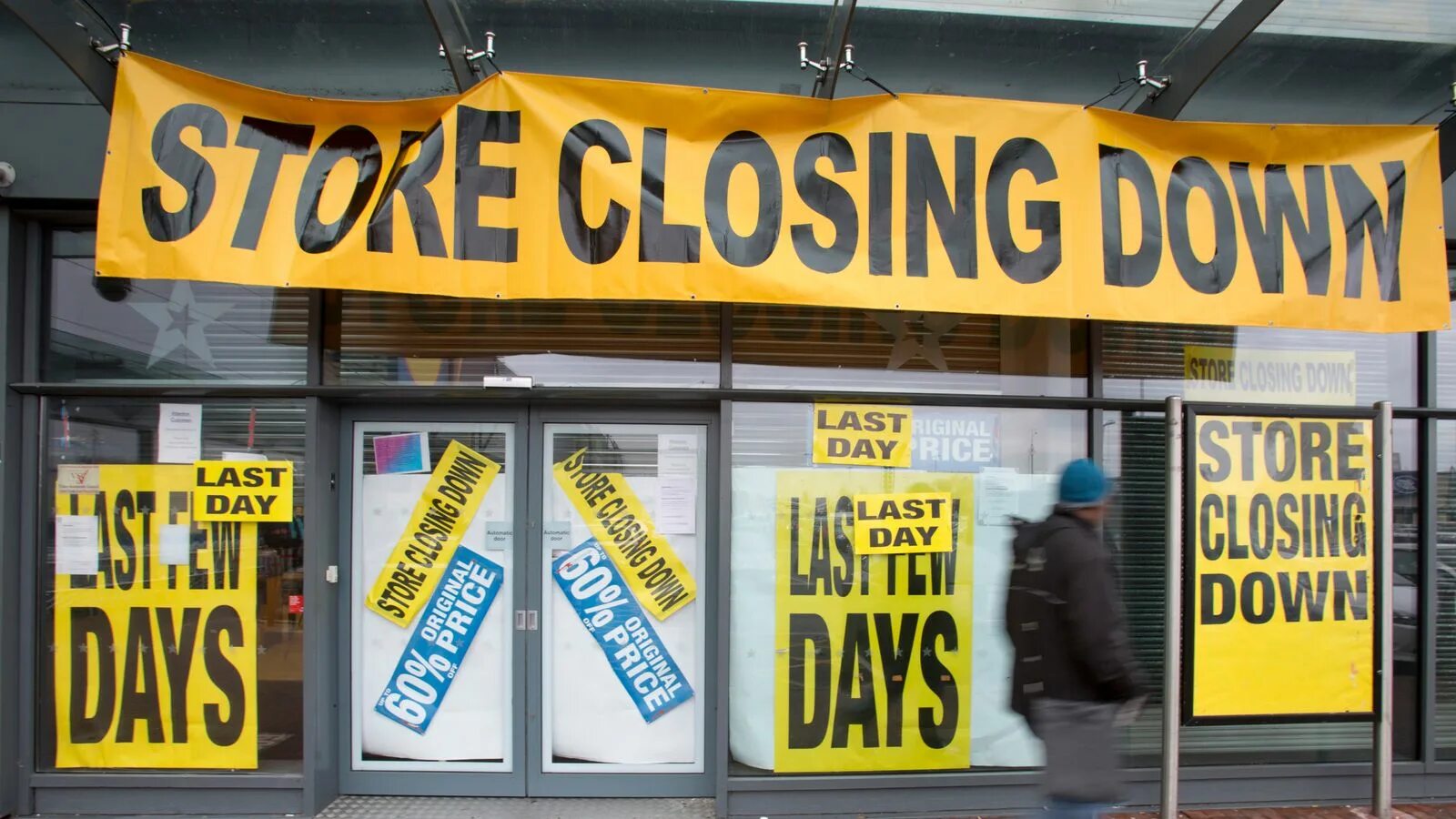 The shops are closed yesterday. Shop closed. the store is closed. high street store. closed down.
