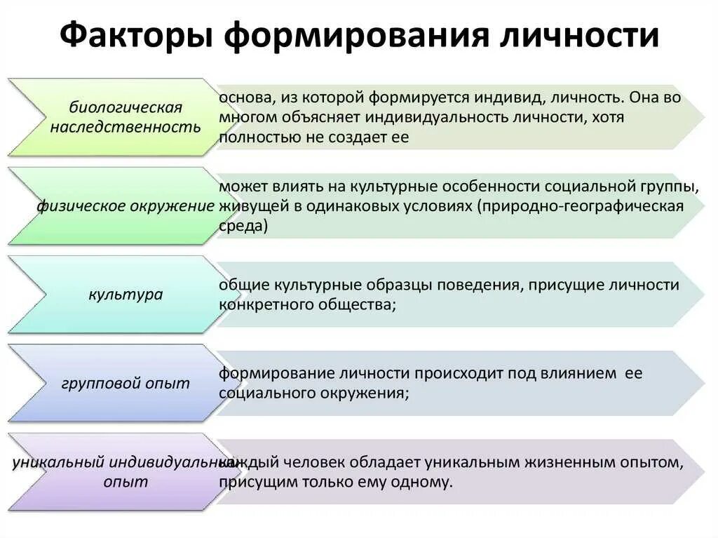 Условием развития человека помимо реальности егэ. Факторы формирования личности психология личности. Факторы влияющие на формирование личности. Факторы развития и формирования личности. Факторы влияющие на становление личности.