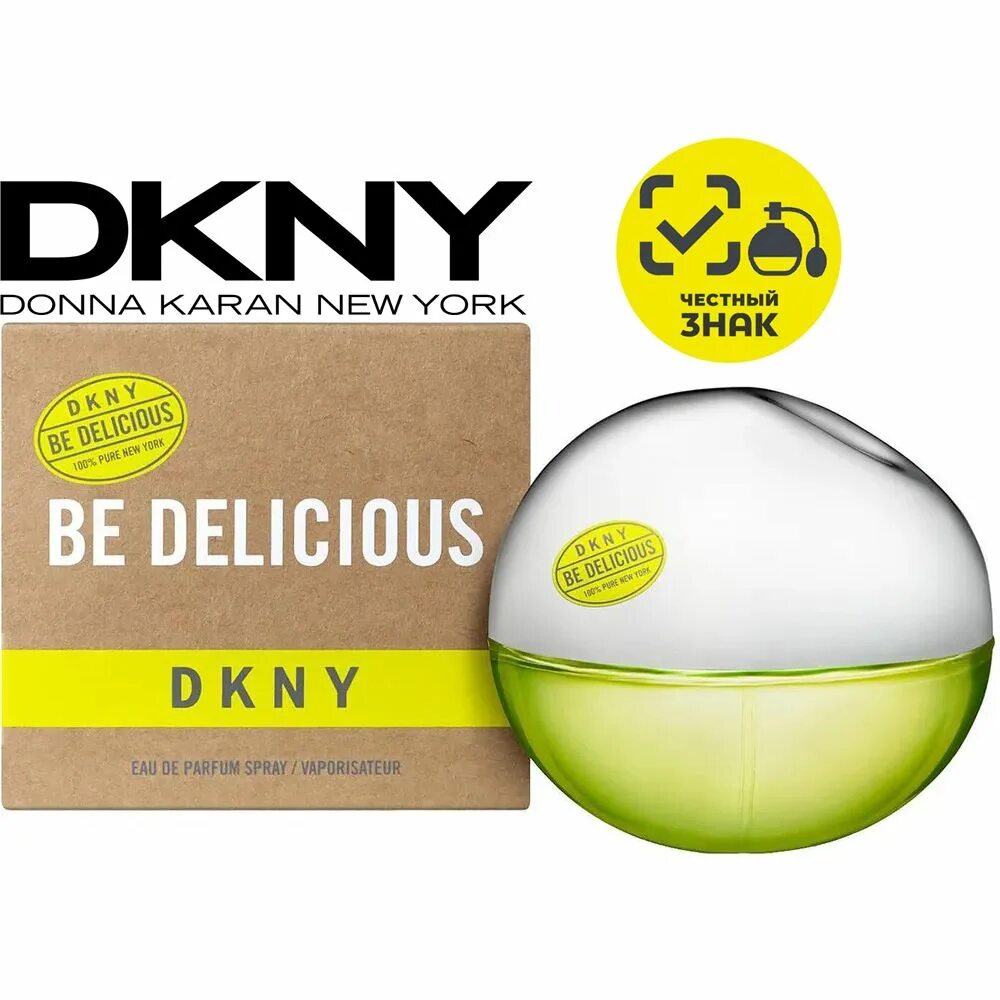 DKNY be delicious w EDP 100 ml. DKNY be delicious EDP (50 мл). Donna Karan be delicious 50ml EDP Wom. Донна Каран Нью-Йорк духи зеленое яблоко. Духи зеленые круглые